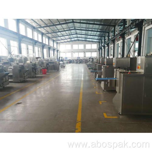 Semi automatic box shrink wrap package machine